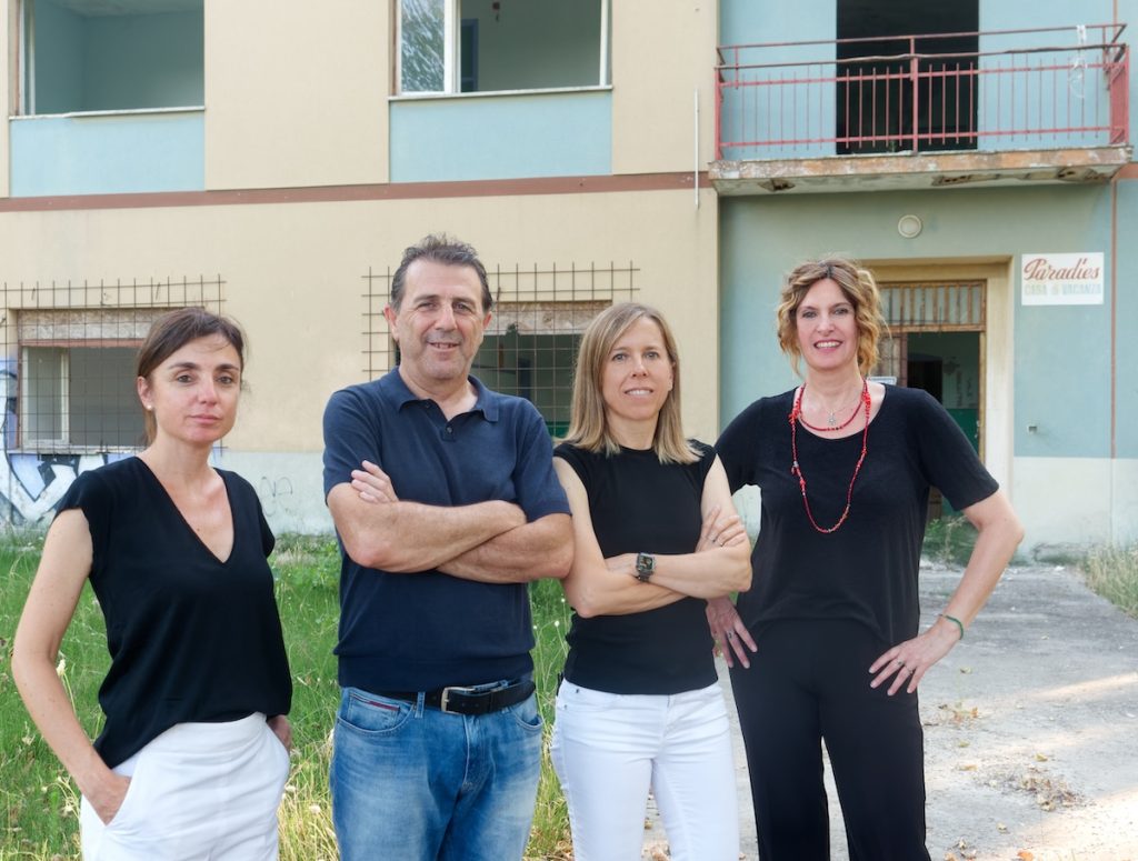 Da sinistra Lara Bissi, Vittorio Foschi, Michela Gulminelli e Maria Cristina Garavelli